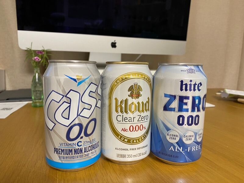 국내 무알콜맥주 3종
